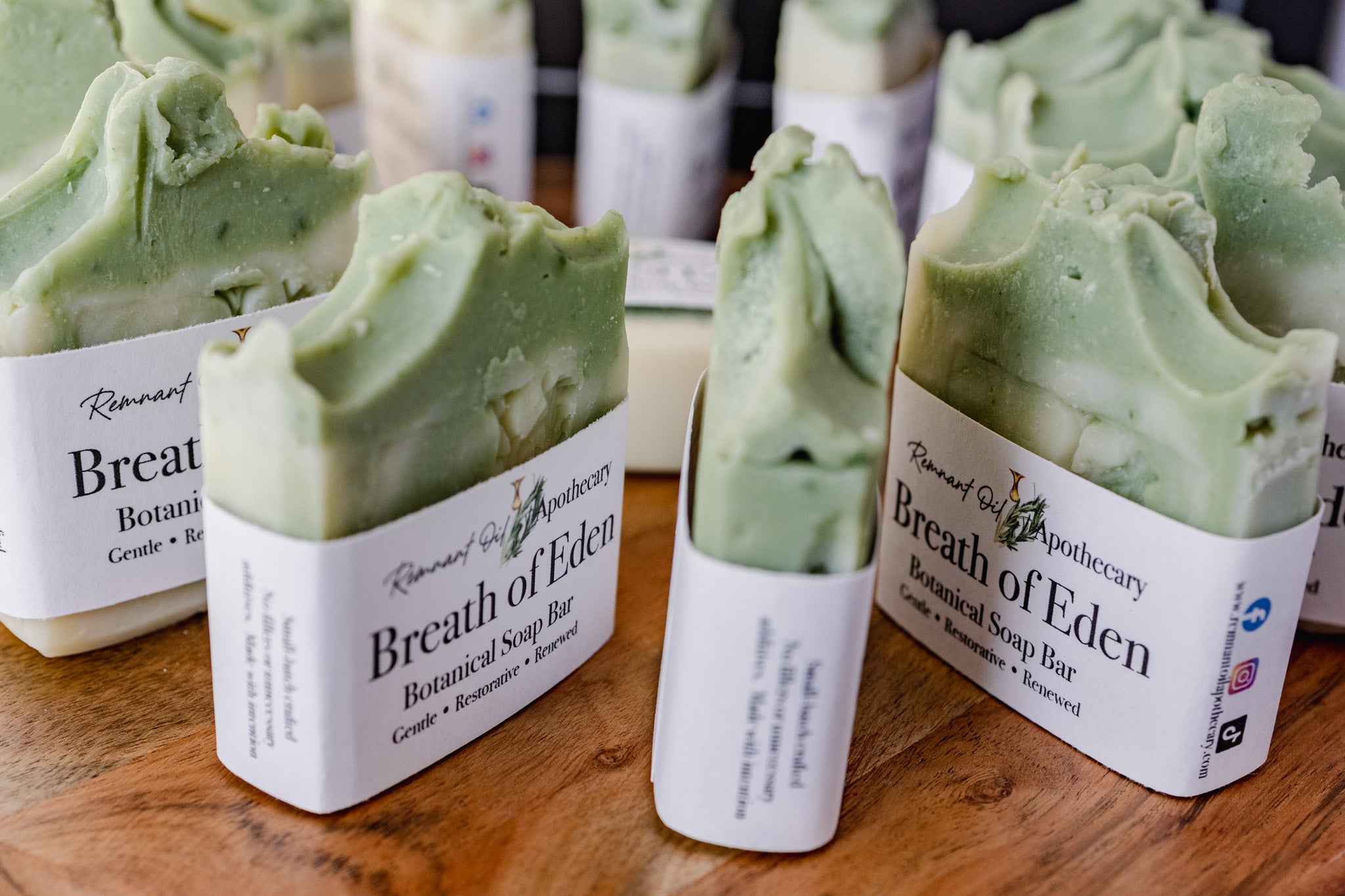 Breath of Eden Soap | Herbal Tallow Soap Bar for Gentle Daily Cleansing