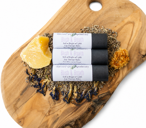 Blush & Breath Lavender-Infused Botanical Lip Balm