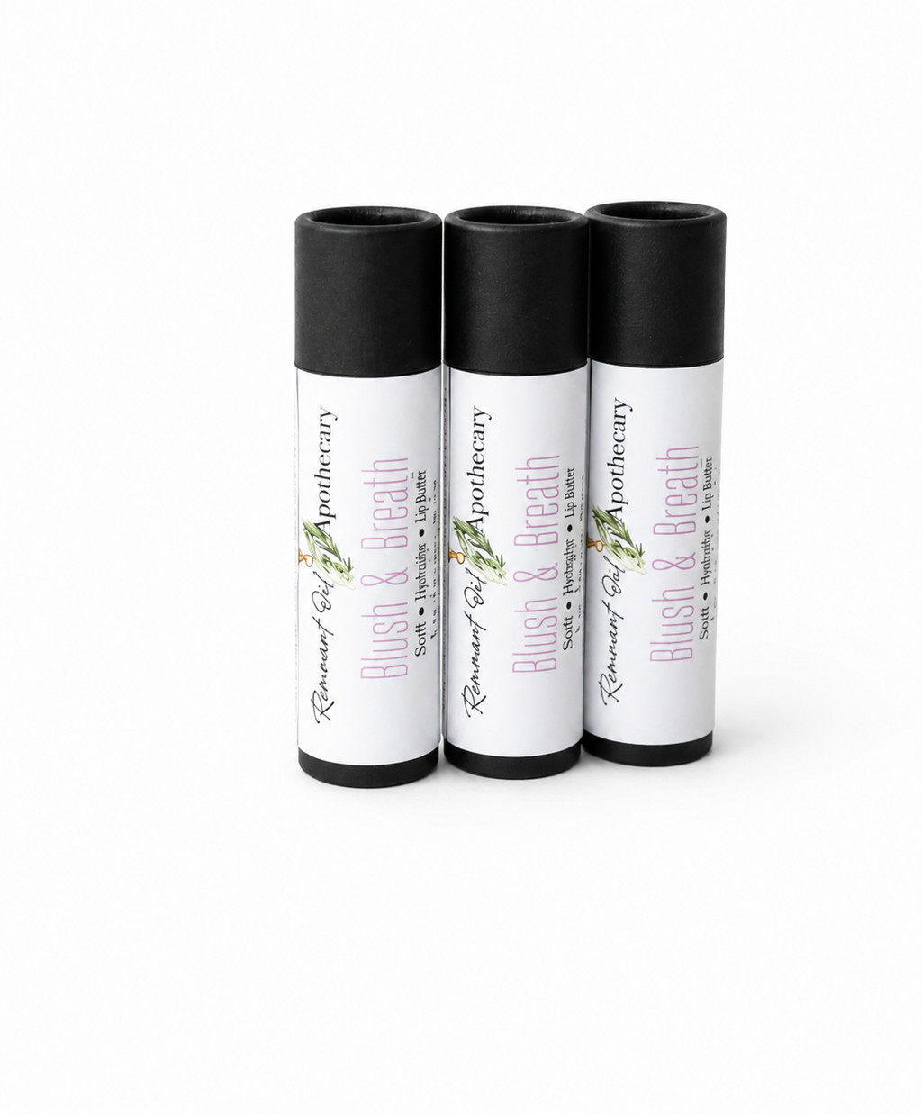 Blush & Breath Lavender-Infused Botanical Lip Balm