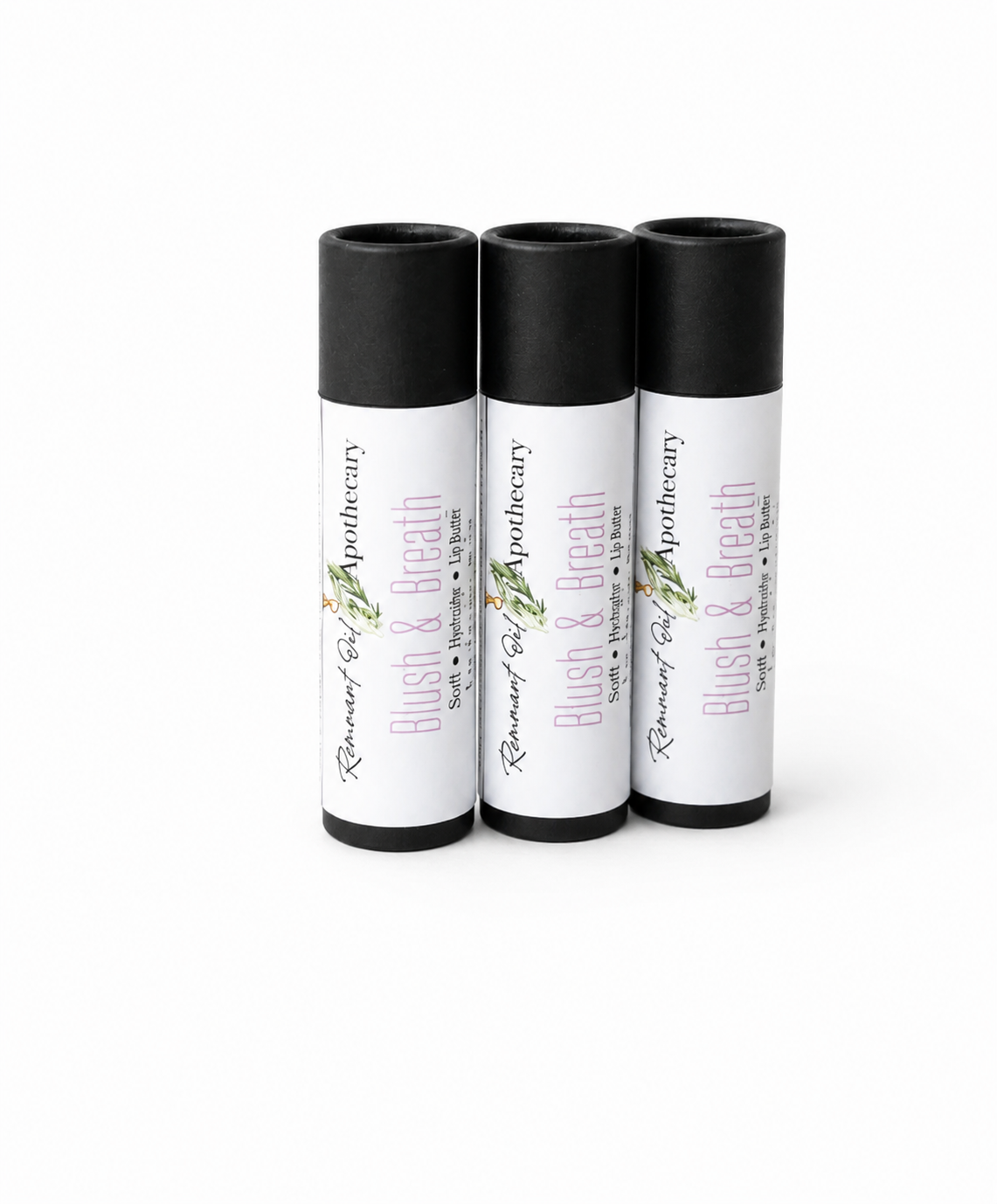 Blush & Breath Lavender-Infused Botanical Lip Balm
