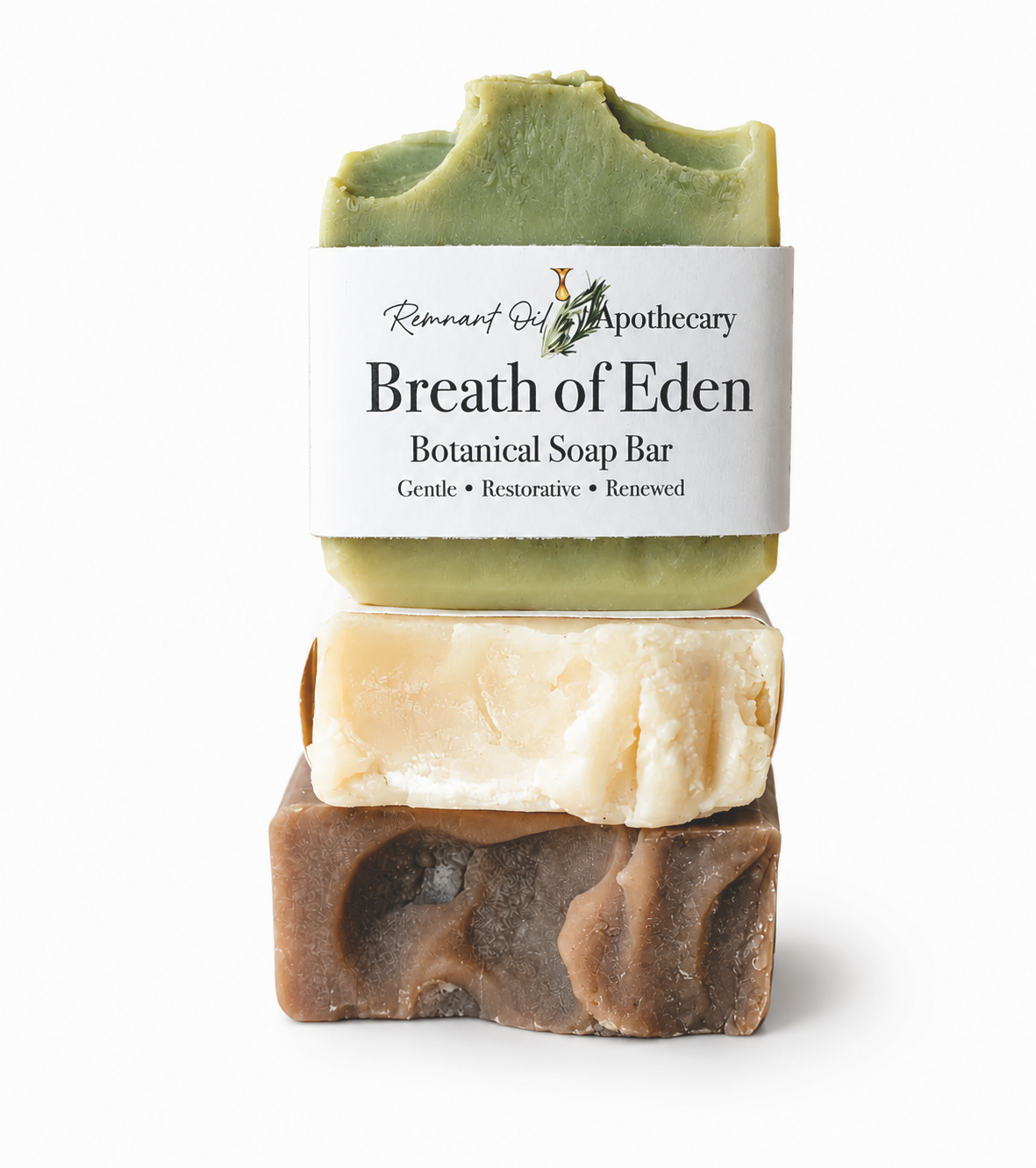 Breath of Eden Soap | Herbal Tallow Soap Bar for Gentle Daily Cleansing