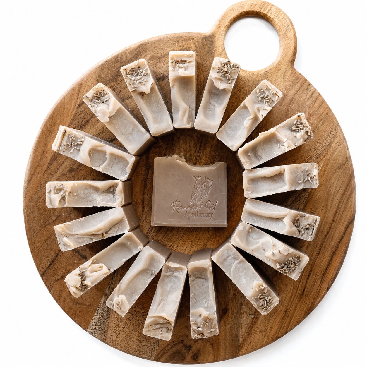 Cleansing Waters Soap | Botanical Tallow Soap Bar with Alkanet Root & Pink Kaolin Clay
