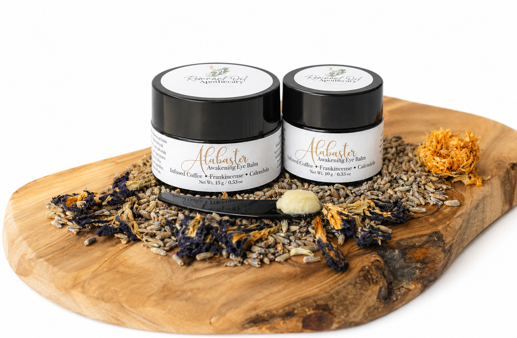 Alabaster Awakening Eye Balm | Nourishing Eye Treatment for Dry, Delicate Skin | Tallow & Botanical Oils