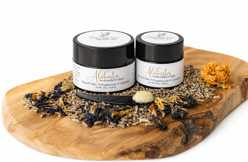 Alabaster Awakening Eye Balm | Nourishing Eye Treatment for Dry, Delicate Skin | Tallow & Botanical Oils