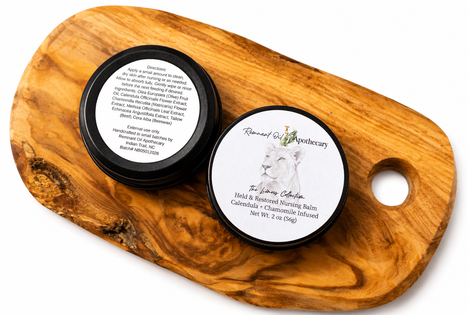 Held & Restored Breastfeeding Nipple Balm