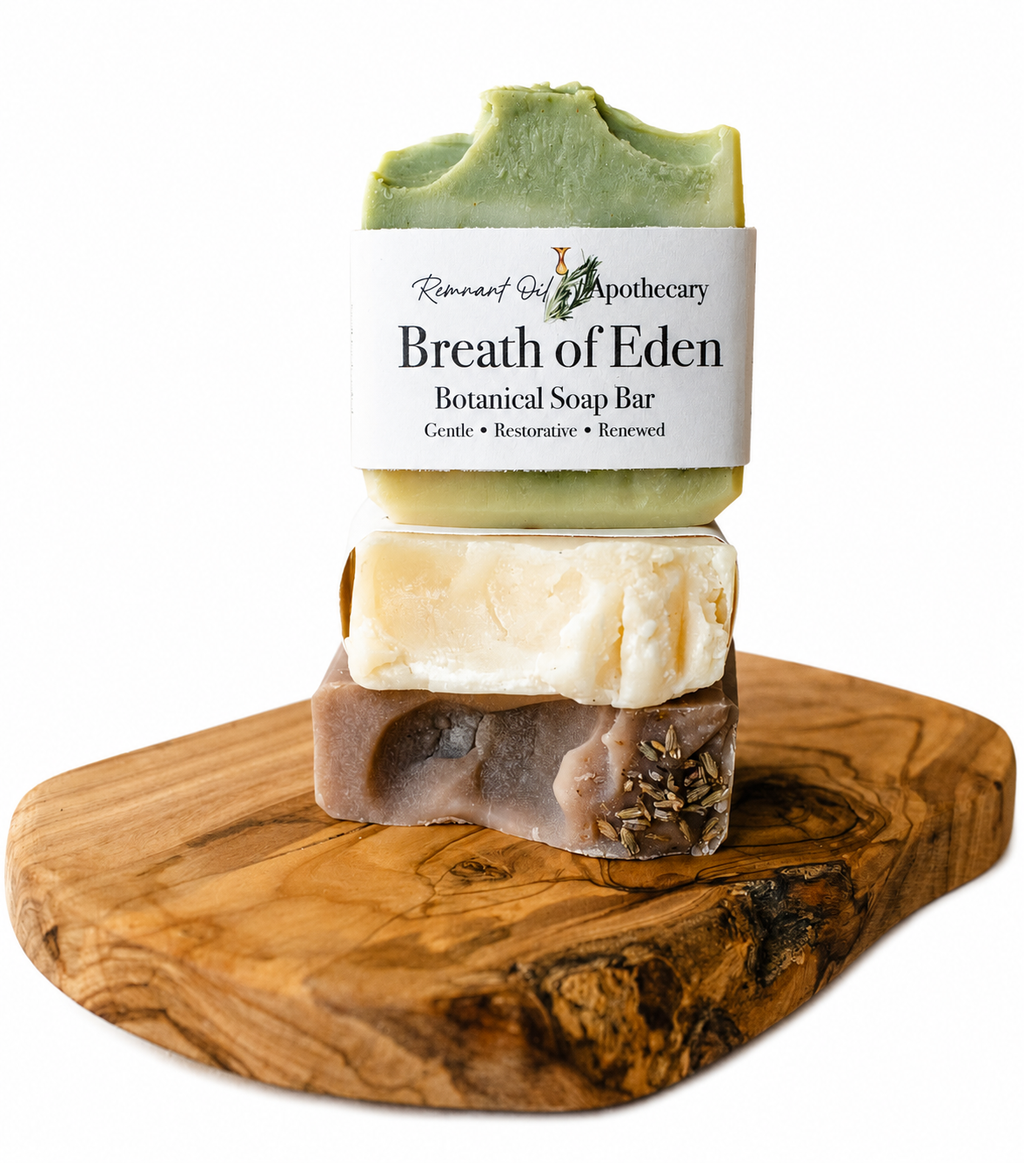 Breath of Eden Soap | Herbal Tallow Soap Bar for Gentle Daily Cleansing