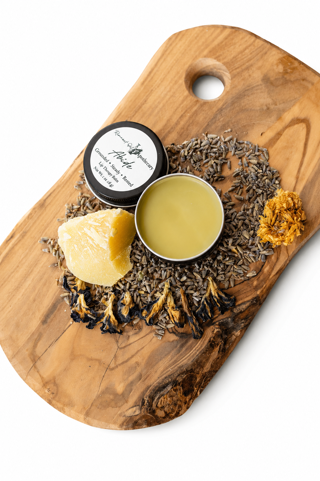 Abide Lip Balm | Lemon Balm + Echinacea Herbal Lip Care