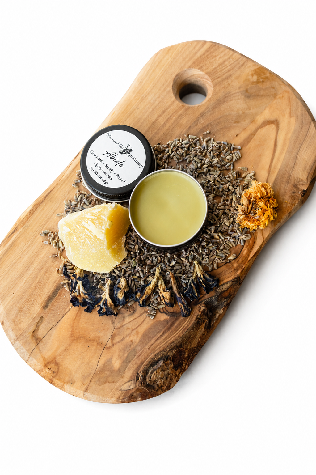 Abide Lip Balm | Lemon Balm + Echinacea Herbal Lip Care