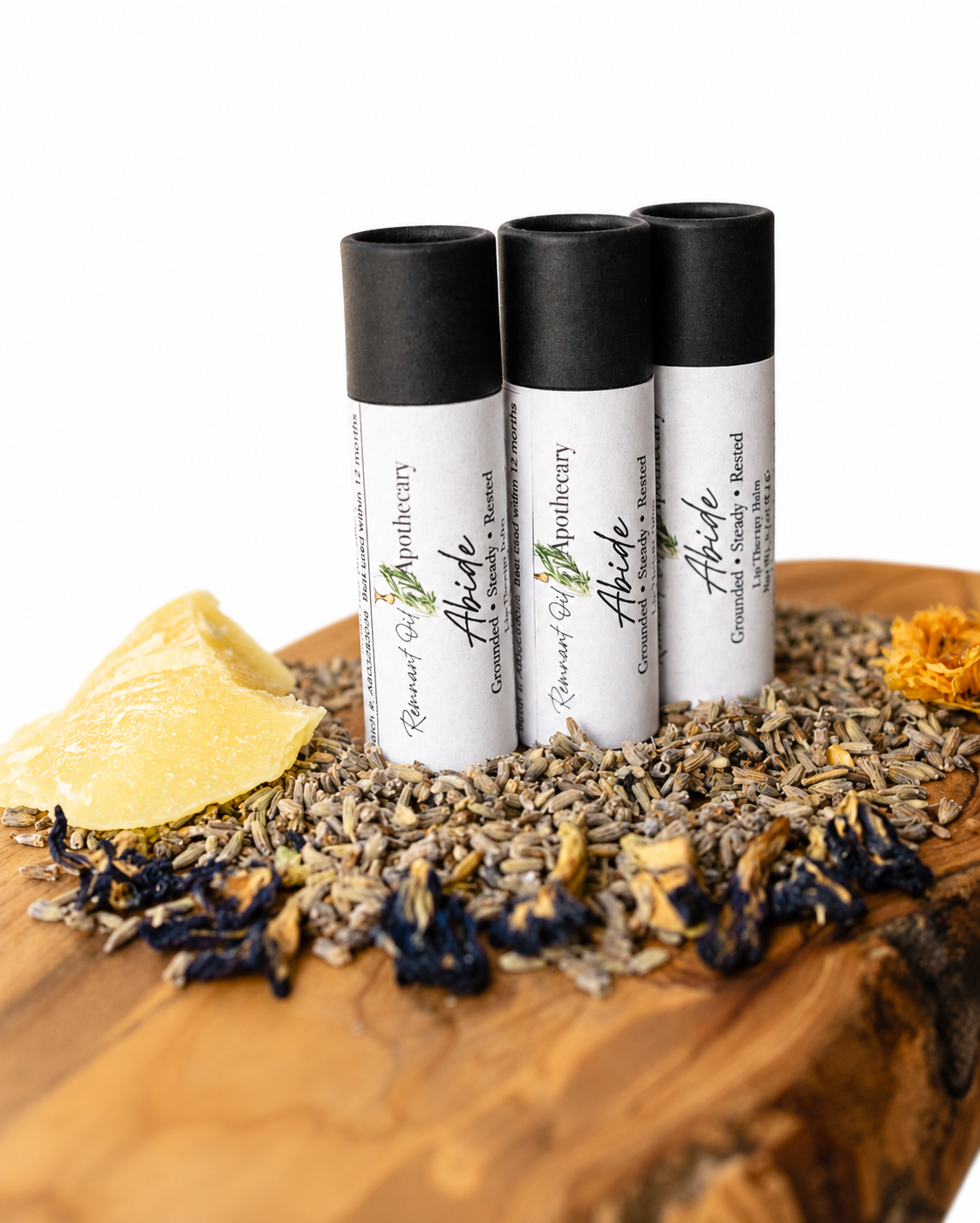 Abide Lip Balm | Lemon Balm + Echinacea Herbal Lip Care